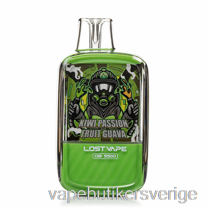 Vape Sverige Lost Vape Ob5500 Engångs Kiwi Passionsfrukt Guava